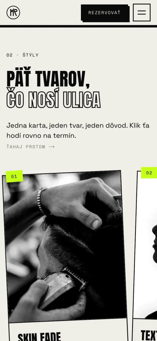 Strihy na mobile, karty na ťahanie