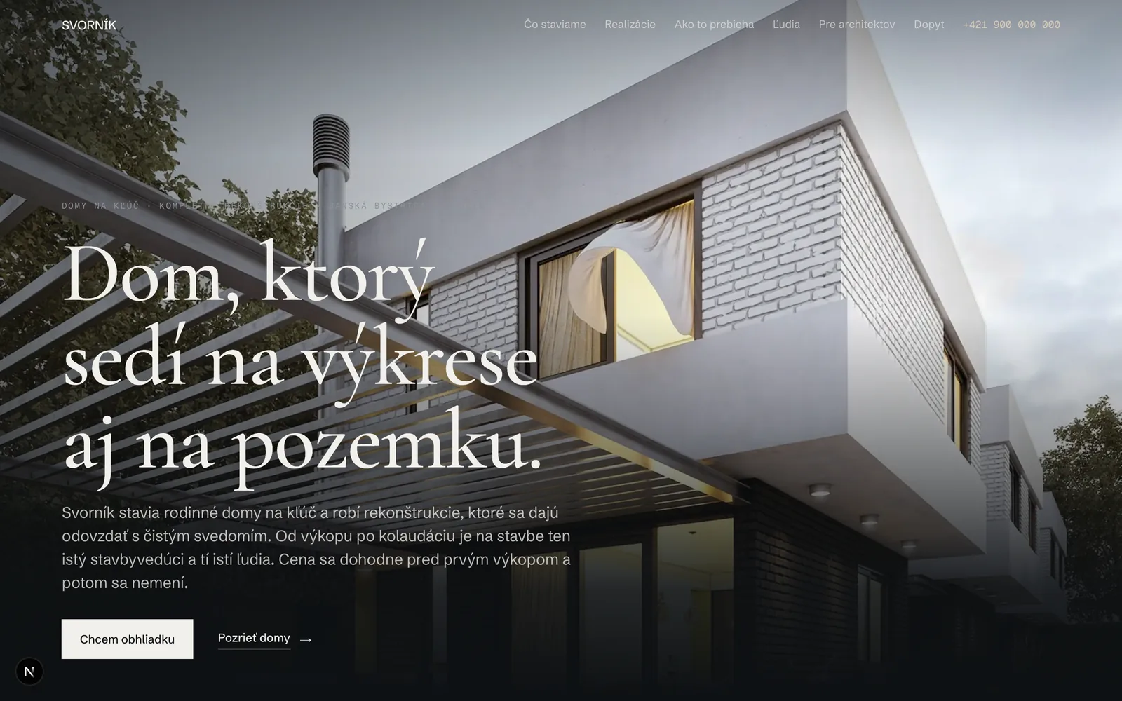 Screenshot: svornik.vercel.app